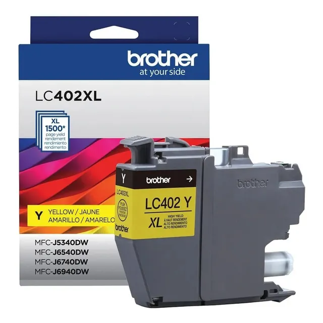 Cartucho De Tinta Para Impresora Brother Lc402 Xl Amarillo