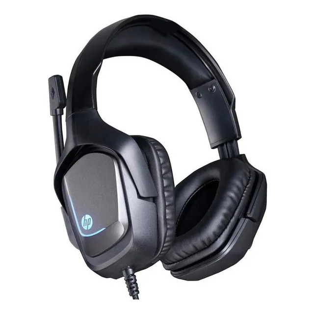 Audífonos Con Micrófono Gaming Hp H220 Color Negro