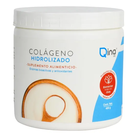 Colageno Hidrolizado 400 G Qina Ntl Rmflex Sabor Sin Sabor