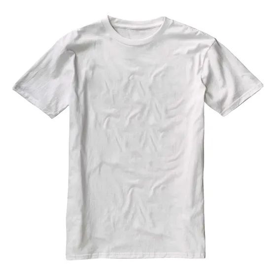 Polera Para Estampar, Manga Corta, Algodón