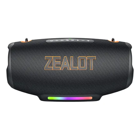 Parlante Portátil Bluetooth Zealot S127 200 W Subwoofer Negro