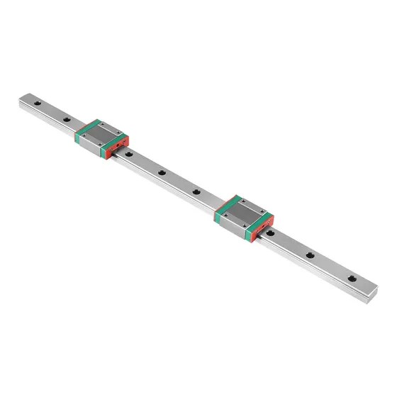 Guía De Riel Deslizante Lineal En Miniatura Precisión 400 Mm