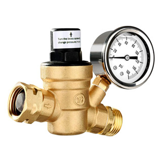 Válvula Reguladora Presión Agua Latón Sin Plomo Ajustable Co Válvula Reguladora Presión Agua Latón Sin Plomo Ajustable Co