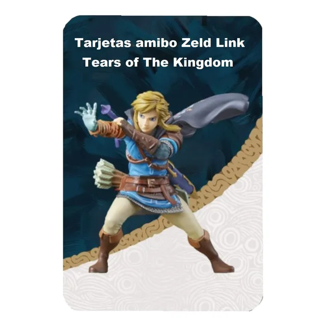 Zeld Link Tears Of The Kingdom Tarjetas Amibo 