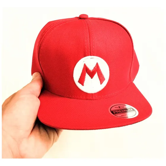 Bone Infantil Mario Bros M Meninos 3-10 Anos