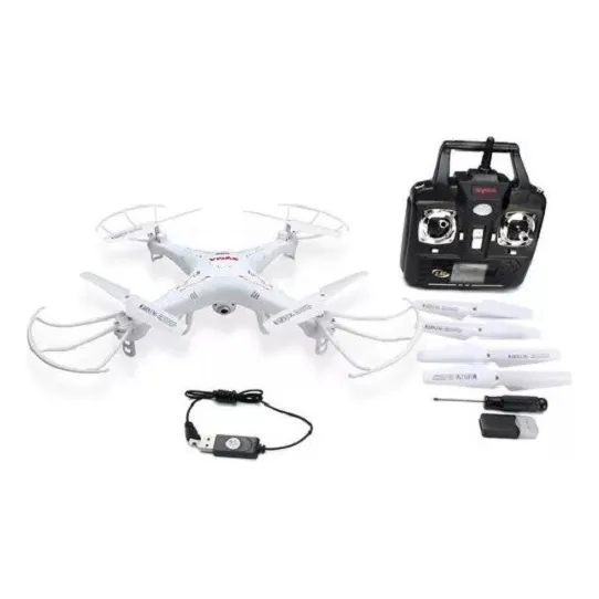 Drone Syma-drone X5c-1 Camara Hd 2 Mega Fotos Video Blanco