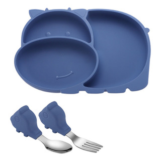 (bl) Plato Llano Dividido De Silicona Para Entrenamiento De (bl) Plato Llano Dividido De Silicona Para Entrenamiento De