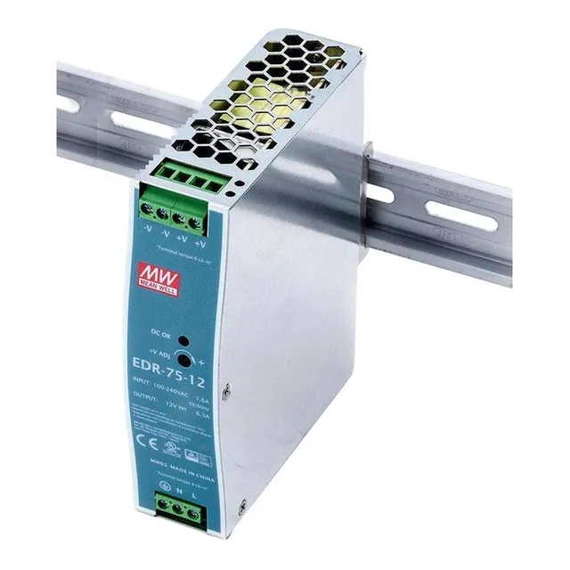 Fuente De Poder 10a 12c  Meanwell Edr-120-12 Pack 6 Pz