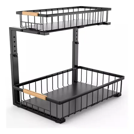 Organizador Estante Multiuso Bajo Lavaplatos Cocina Baño