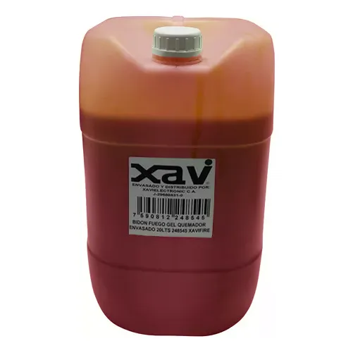 Fuego Gel Quemador Envasado Chef 20lts 6000 Xavifire