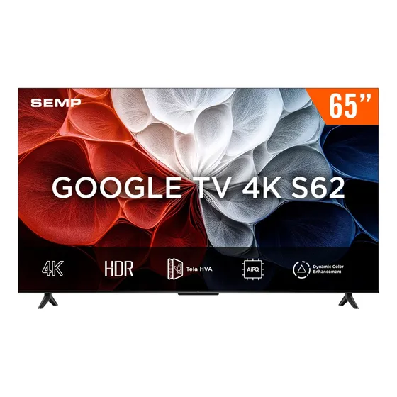 Smart Tv Led Hva 65  Android Tv Uhd 4k Semp 65s62 Bluetooth