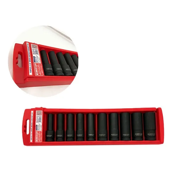 Set  Dados Impacto Profundos 10piezas Emtop Emss12102l