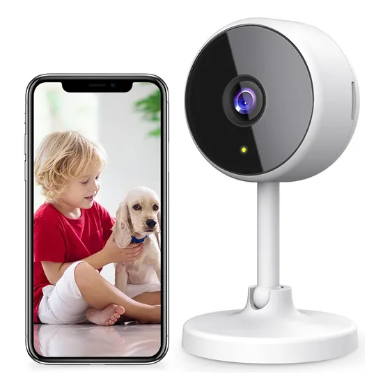 Cámara Wifi 130° Detector Movimiento Micrófono Y Parlante