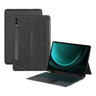 Capa Com Teclado Dividido Para Samsung Galaxy Tab S9+/s9 Fe Capa Com Teclado Dividido Para Samsung Galaxy Tab S9+/s9 Fe