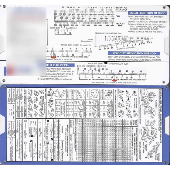 Calculadora Tamaño Conducto Aire