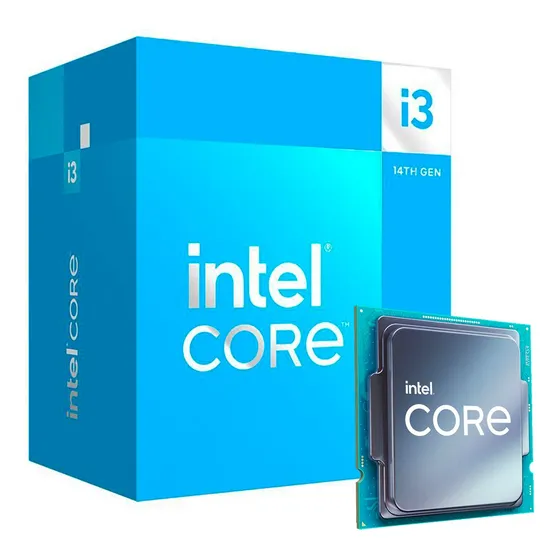 Processador Intel Core I3-14100 12mb 3.5ghz-4.7ghz Lga 1700