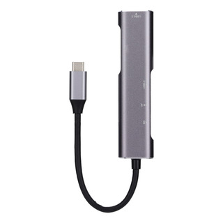 Hub Qt05 Tipo C Para Hd Interface Multimídia Usb 3.0 High Hub Qt05 Tipo C Para Hd Interface Multimídia Usb 3.0 High