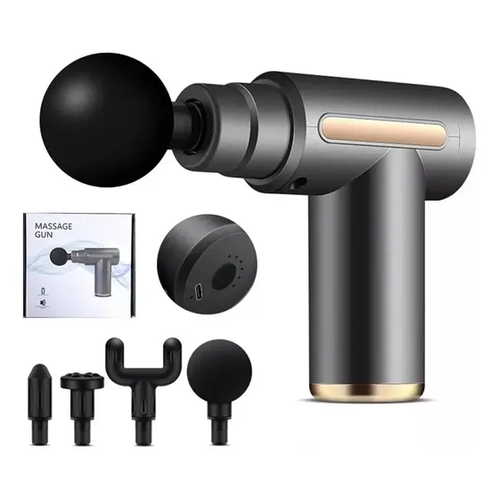Massage gun Massageador Eletrico Profissional Pistola Portatil Muscular