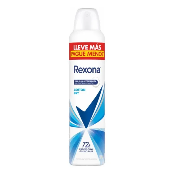 Rexona Antitranspirante X250ml Cotton Dry