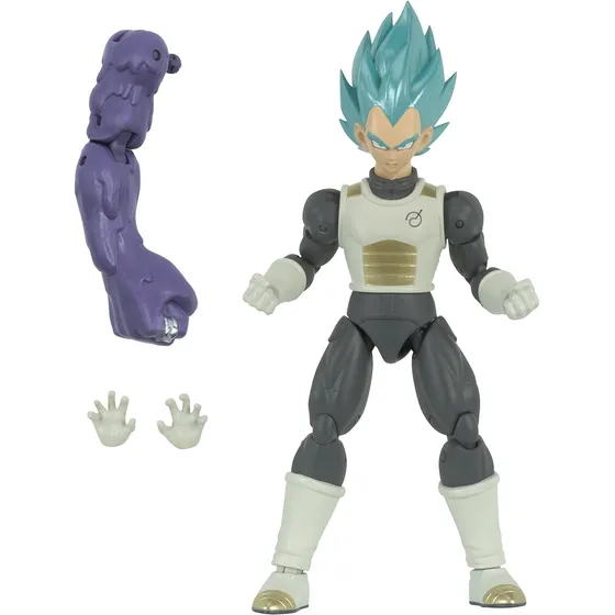 Figura Dragon Ball Dragon Stars Blue Vegeta Nuevo Y Original