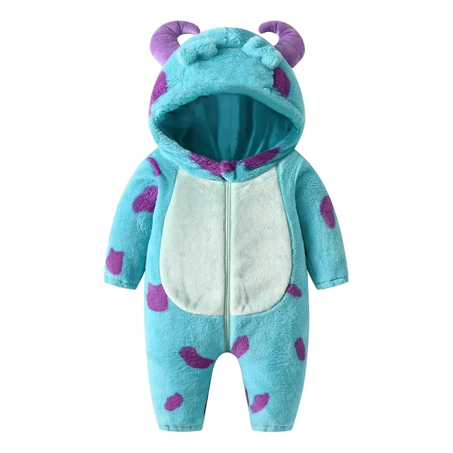Disfraz De Mosters Inc. Sullivan Para Bebe Talla 6-12 Meses-
