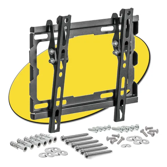 Soporte Inclinable Tv Led Hasta 43 Pulgadas Sica 915075 Color Negro
