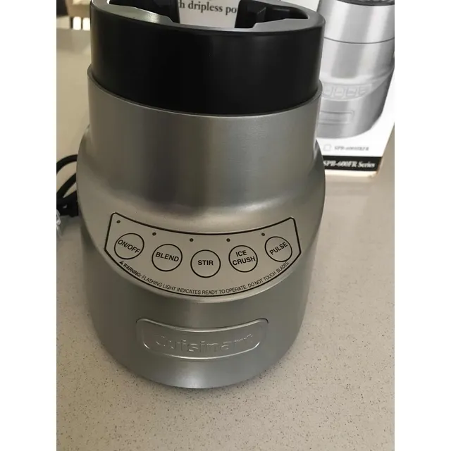 Base Motor Licuadora Cuisinart Mod Spb  600fr Serie Sin Vaso