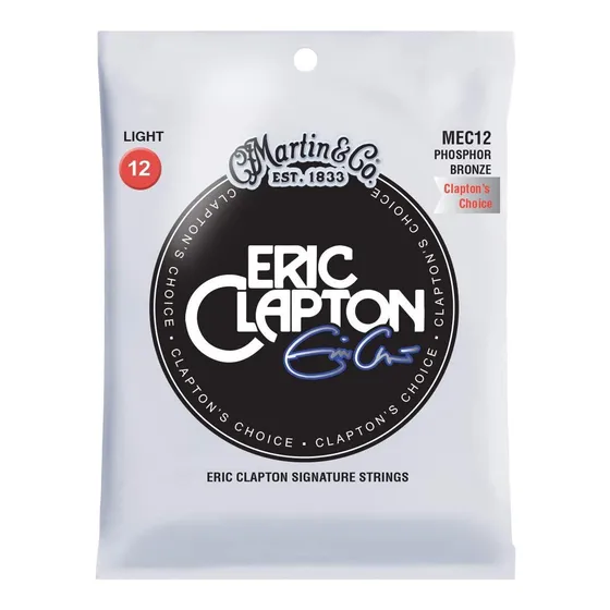 Encordado Para Acustica Martin Mec12 Eric Clapton 012-054