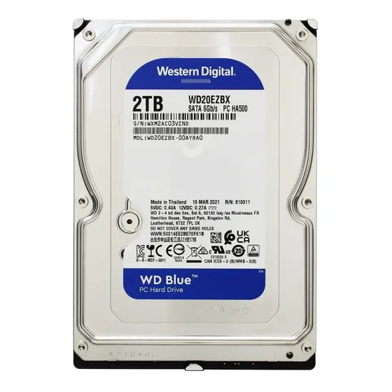 Disco Duro 3.5 De Pc Western Digital Blue 2tb Originales