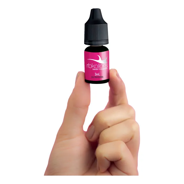 Pigmento Rb 3ml Organico Micropigmentacao Labios Sobrancelha