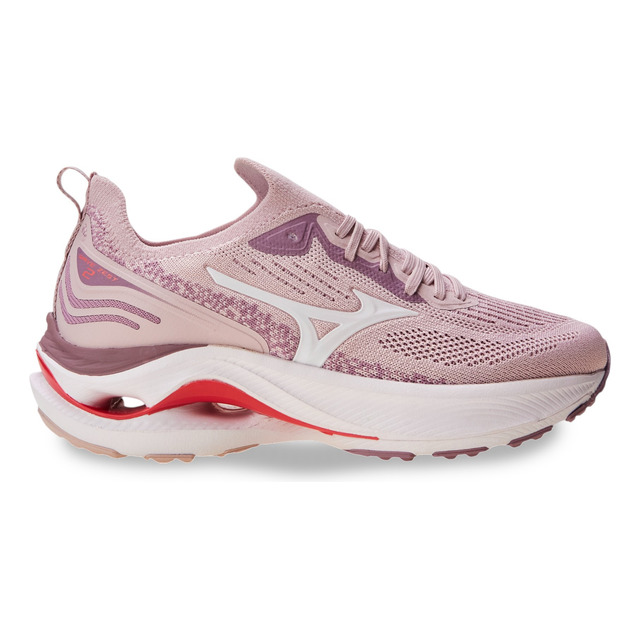 Tênis De Corrida Feminino Wave Zest 2 Cabedal Em Knit Mizuno Tênis De Corrida Feminino Wave Zest 2 Cabedal Em Knit Mizuno