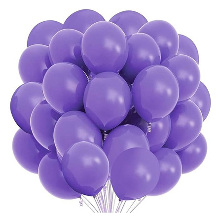 50 Globos Violeta 12 Pulgadas Perlados Cotillon Carioca 50 Globos Violeta 12 Pulgadas Perlados Cotillon Carioca