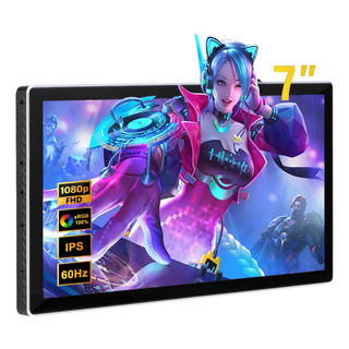 Monitor Portátil Wisecoco De 7 Pulgadas Con Pantalla Táctil, Monitor Portátil Wisecoco De 7 Pulgadas Con Pantalla Táctil,