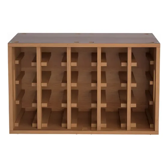 Estante Grande Cava De Madera Soporte Para 20 Botellas Vino