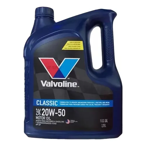 Aceite Valvoline 20w50 Mineral Galon 3.78l