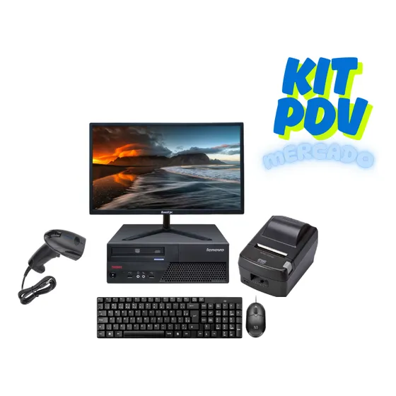 Computador Pdv Intel Core 2 Duo 120gb 4gb Ram