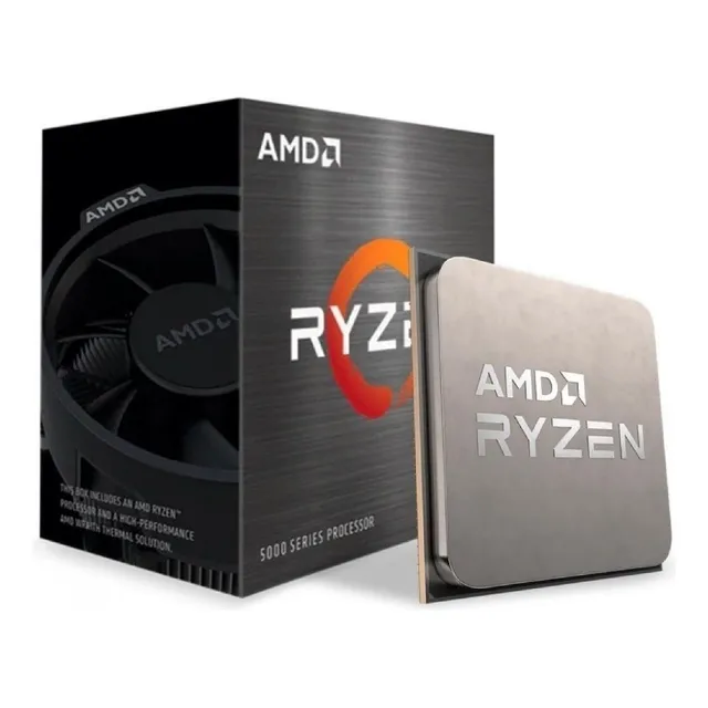 Procesador gamer AMD Ryzen 5 5600G 100-000000252 de 6 núcleos y 4.4GHz de frecuencia con gráfica integrada