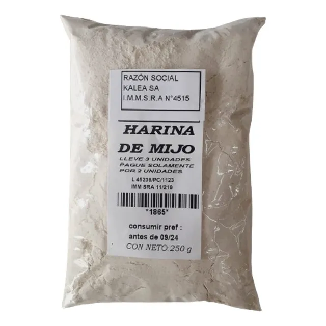 Harina De Mijo 250gr. Lleva 3 Pague 2.