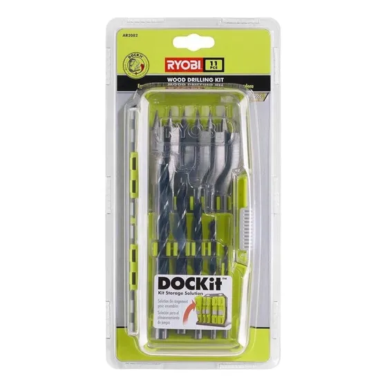 Juego De Mechas Madera 11pzas Ryobi Ar2082