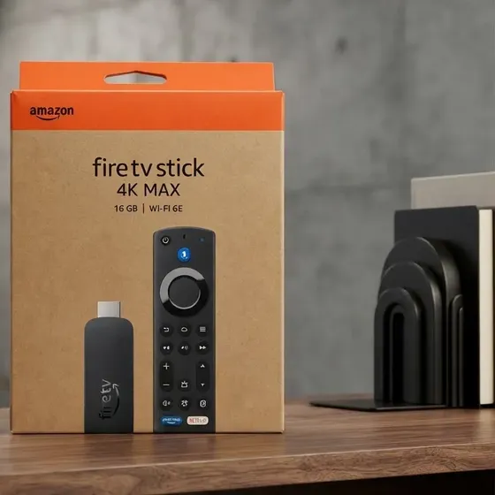 Amazon Fire Tv Stick 4k Max 2a Geração, Controle De Voz Full