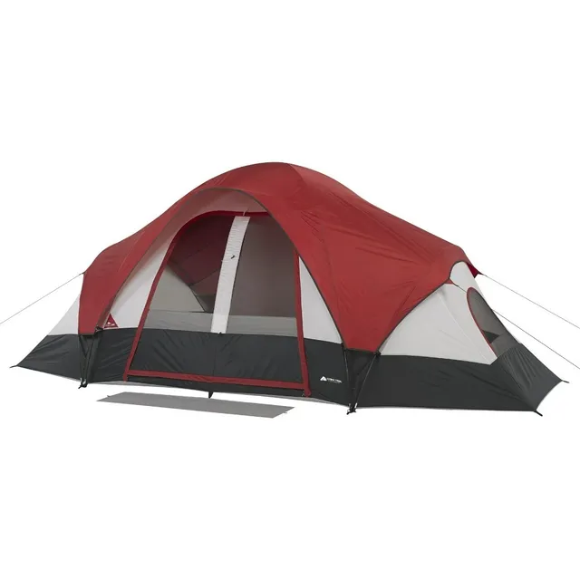 Carpa Para 8 Personas Tipo Cupula Con Ventana Trasera