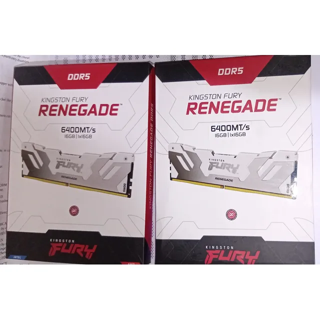 Kit Ddr5 Kingston Renegade 2 X 16 (32 Gb) Cl32