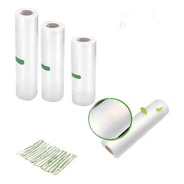 Pack 3 Rollo Gofrado  Bolsa Envasado Al Vacio