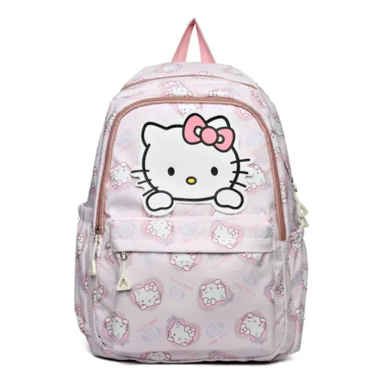 Mochila Hello Kitty Alta Capacidad Premium