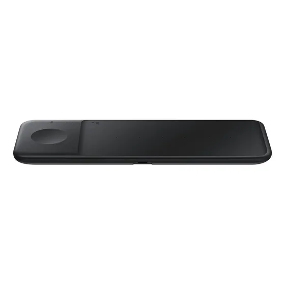Cargador Inalámbrico Samsung Triple Carga Compatible Con Qi Color Negro