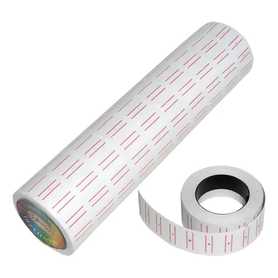 Tubo Etiquetas De Precio Adhesivas Máquina 10 Rollos 700 Pcs - Blanco | Cuotas sin interés