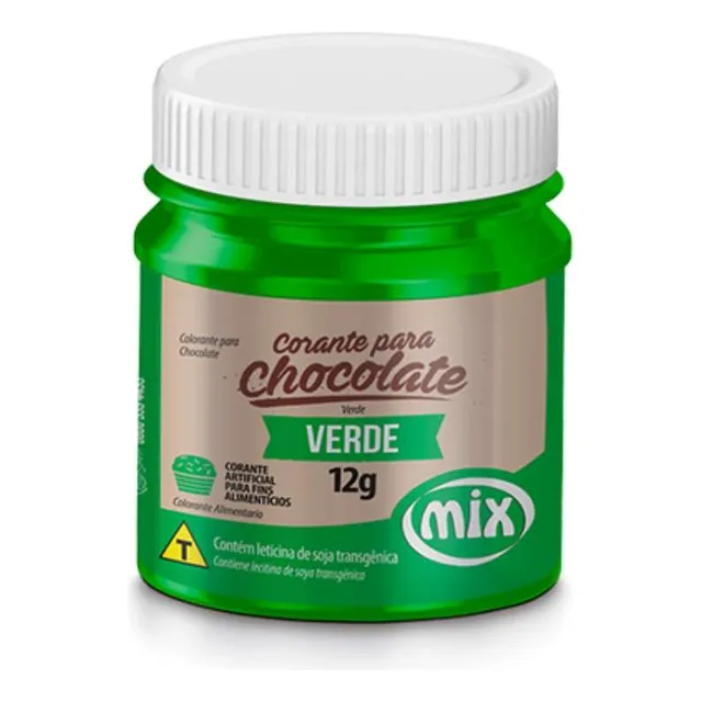 4 Colorantes En Gel Para Chocolate 12gr Mix Verde