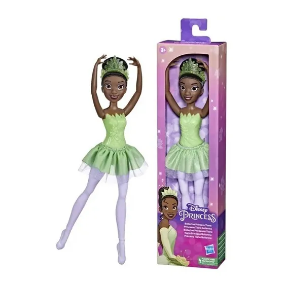 Muñeca bailarina Tiana de las princesas Disney - Hasbro F4318