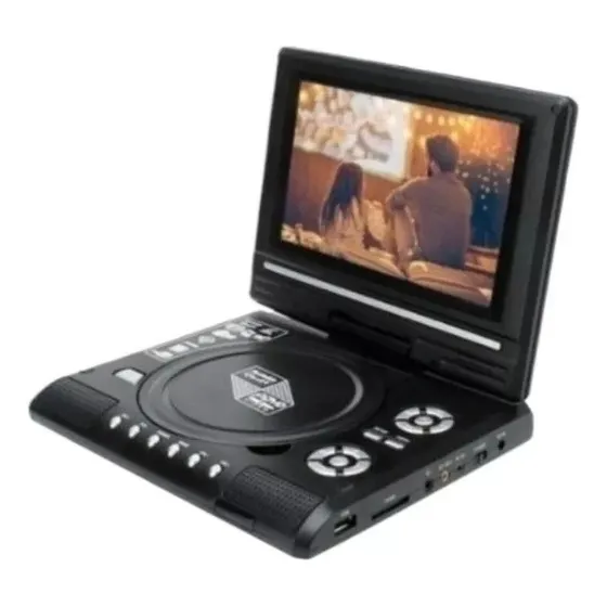 Dvd Player Portátil Com Tela De 7,8