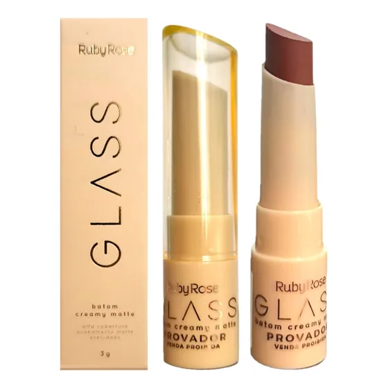 Batom Creamy Matte Glass Hbf567 Gl04 - Unit Ruby Rose